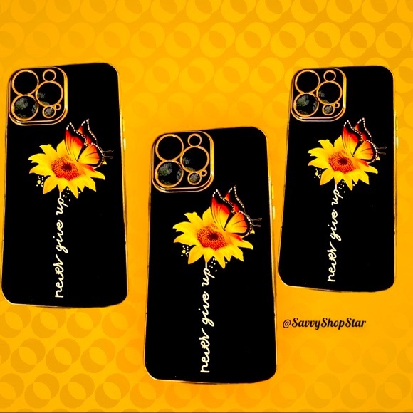 COPY - Never Give Up iPhone 12 Pro Max Case - Picture 3 of 3